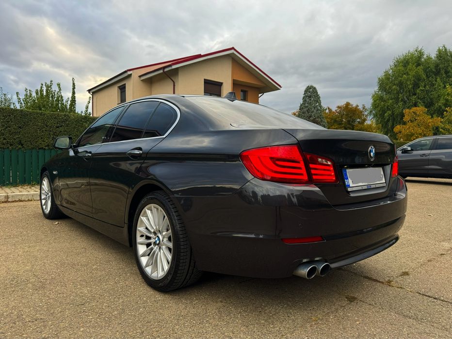 Bmw f10,x-drive,2013,Facelift,258 cp,piele,interior alb!