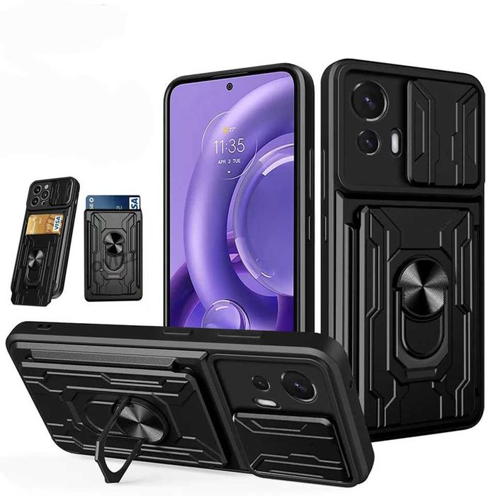 Motorola Moto G85 / G54 / Edge 30 Fusion/ CARD SLOT Удароустойчив кейс