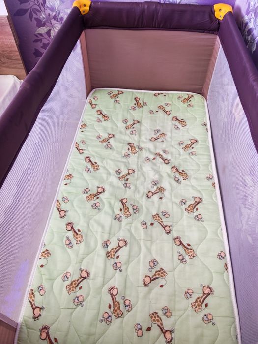 Бебешка кошара с матрак