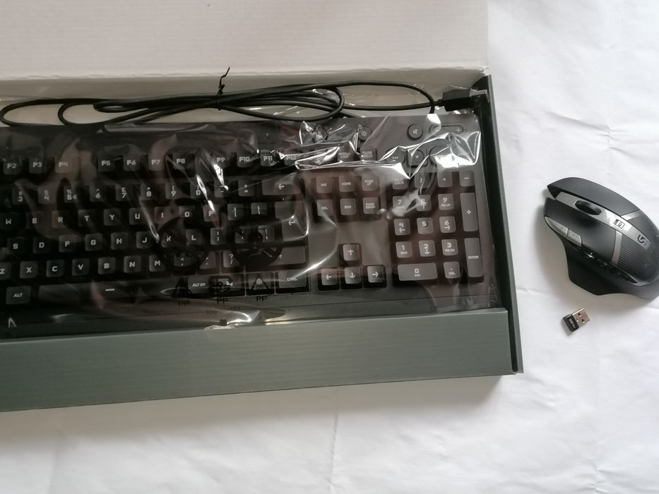 Tastatura G213 si un mouse Logitech G602  gaming