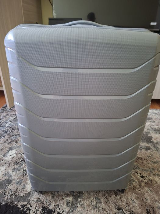 Vand troler mare albastru Material carbon culoare gri dimensiunea 70X45X27cm