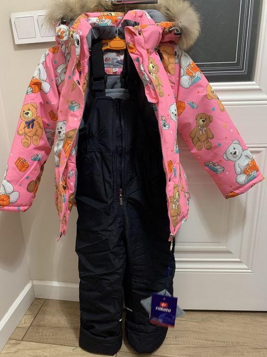 Новый зимний детский комбинезон