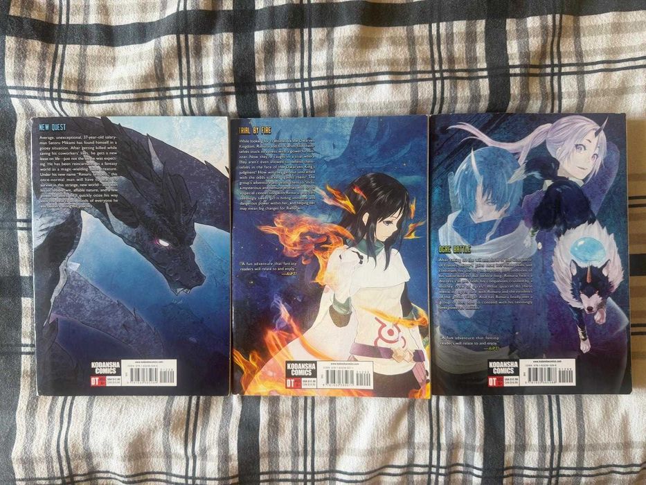 That Time I Got Reincarnated as a Slime Manga 1-3 | Tensura