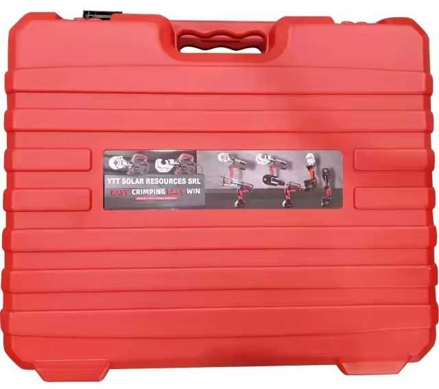 masina sertizat 3 in 1, 2 baterii 5Ah, bacuri TH U V M, cabluri CU/AL