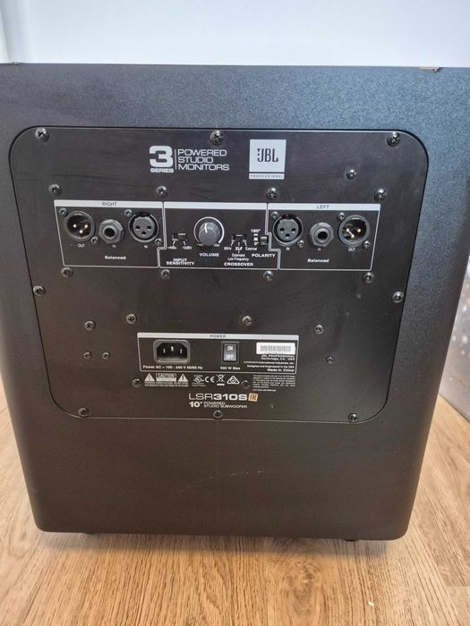 Set monitoare studio JBL 306P MK2 (pereche) + subwoofer JBL LSR310S
