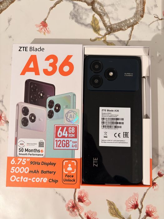 ZTE Blade a36 новый