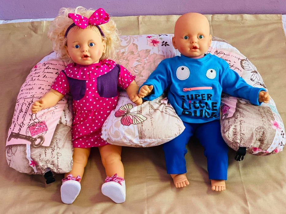 Възглавница за близнаци (за кърмене, хранене)