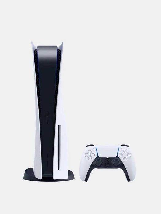 PlayStation 5 (PS5, версия с дисководом), 2 джойстика + игры