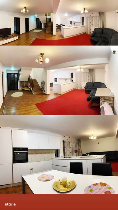 De închiriat Casă 6 camere Sediu firmă Birouri 220mp Miroslava