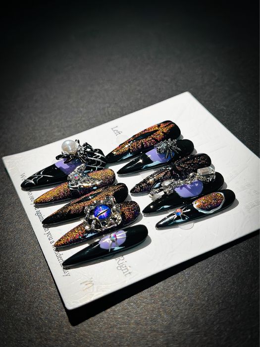 Накладные ногти (типсы) ручная работа