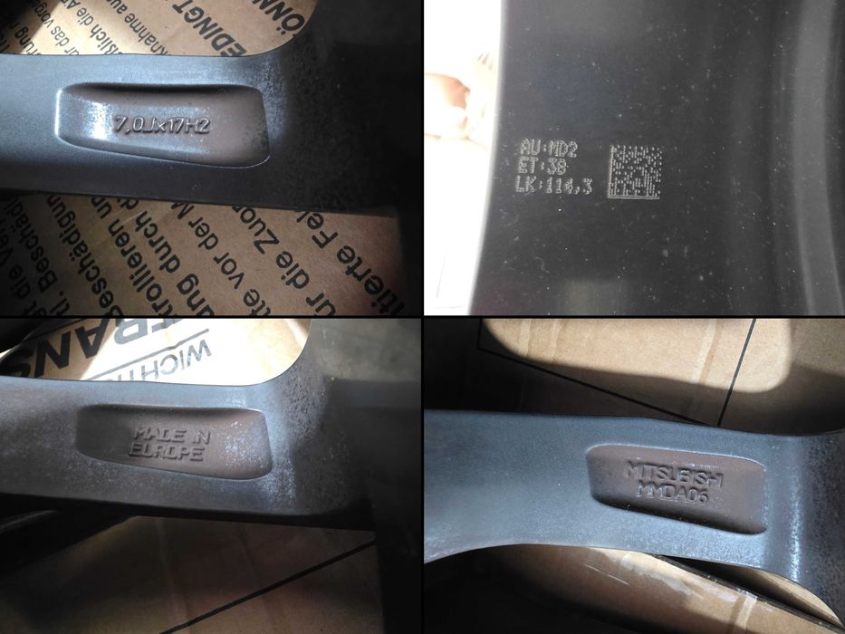 Jante 17 OEM Dacia Duster Hyundai Kona SantaFE Tucson Suzuki Vitara SX4 S-Cross Toyota Chr Rav4 Renault Nissan 5x114.3 7J et38