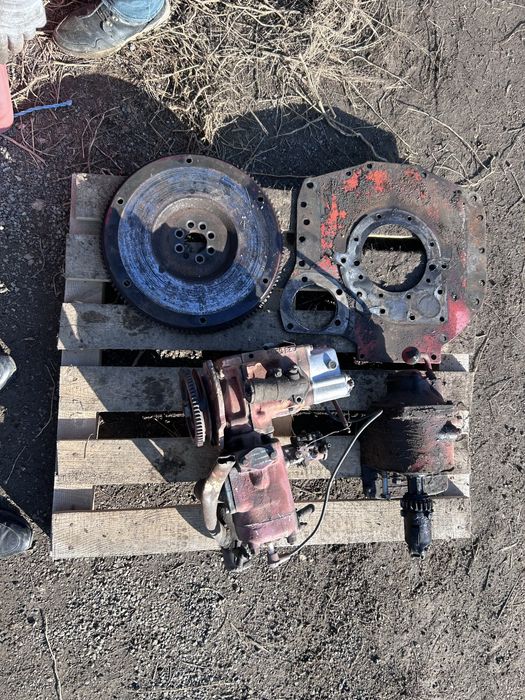 пускач, гидробак, плита, маховик на мтз