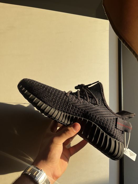 Yeezy black reflective