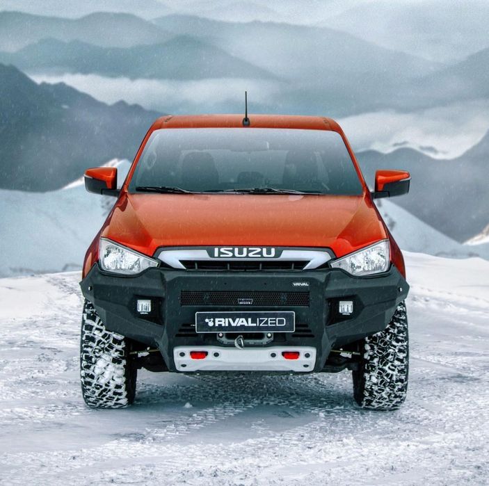 Бампер силовой для ISUZU D-MAX 2023 передний и задний.