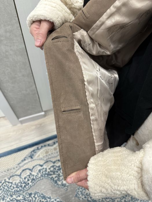 Натуральная шуба из овчины.!