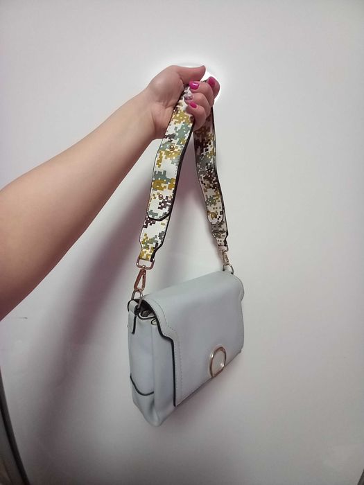 Чанта с дълга и къса дръжка