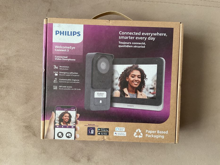 Interfon/Videointerfon Philips WelcomeEye Connect 3, Wi-Fi