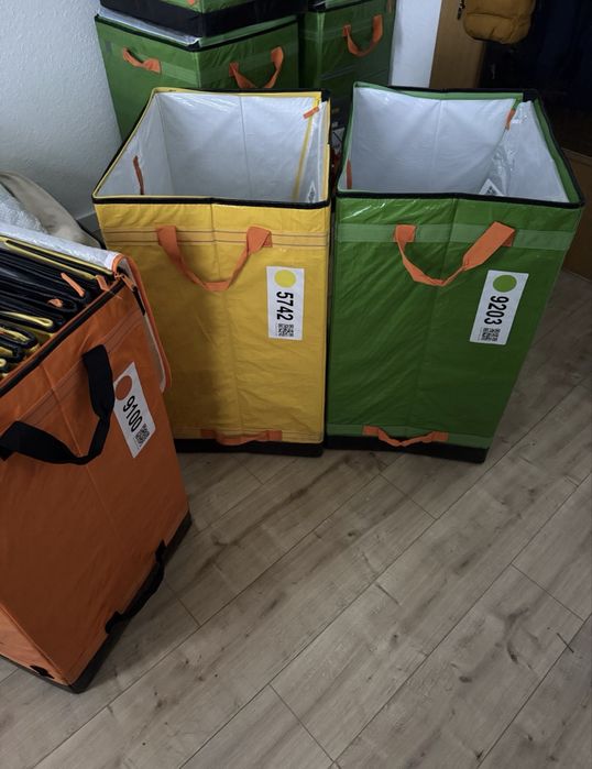 Saci amazon,pachet 6 saci-diferite culori