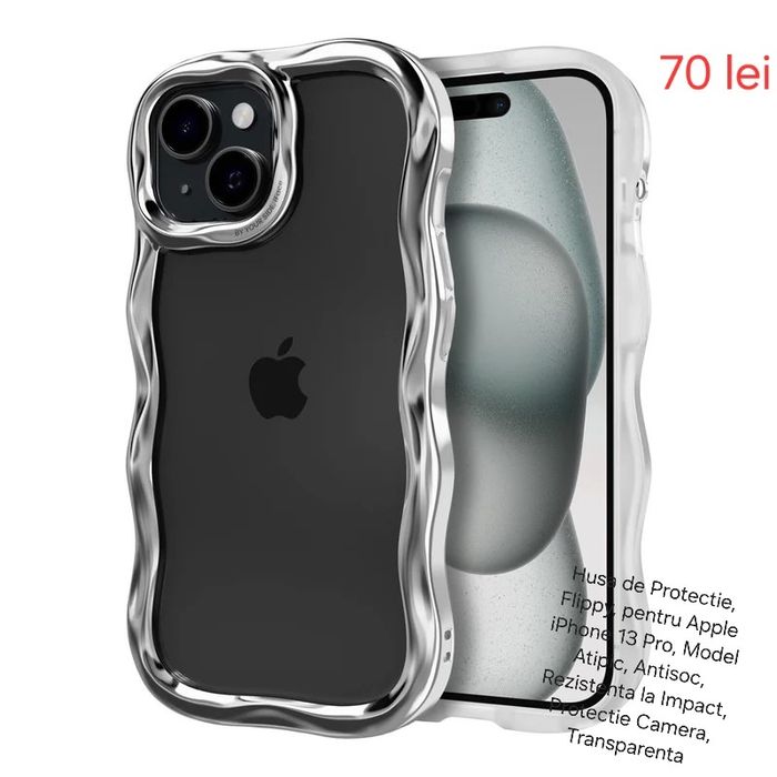 Husa iphone 13 pro rezista antisoc, protecție camera