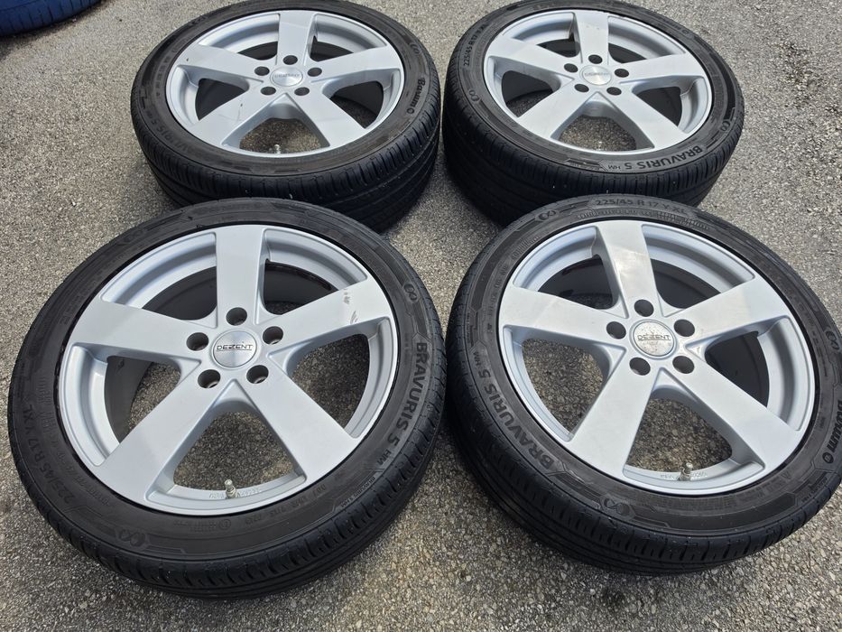 5х112/17 с гуми VW Audi Skoda Seat 5x112/17 Фолксваген Ауди Шкода Сеат