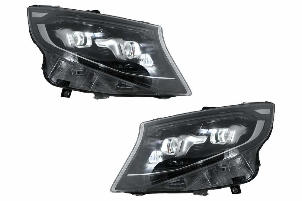 Faruri Full LED Mercedes V-Class W447 (2014-2023) Negru