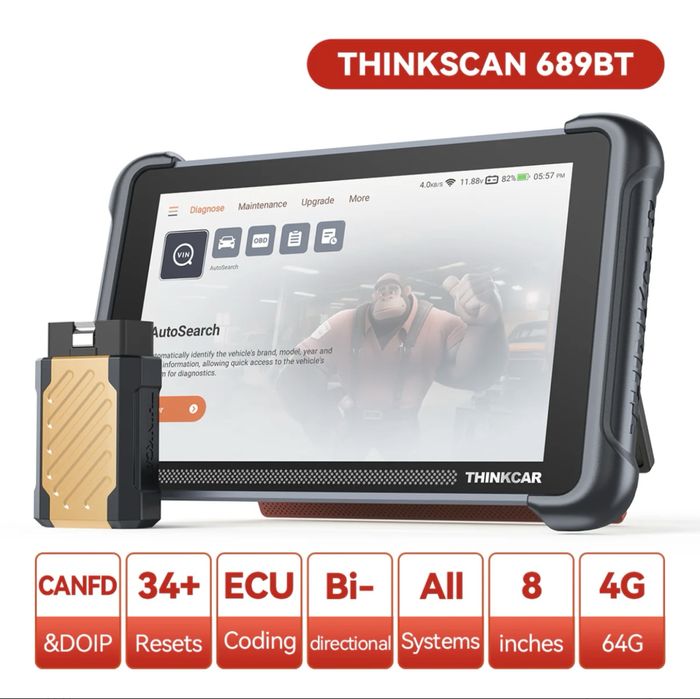 Tester diagnoză auto THINKSCAN 689BT – NOU, sigilat