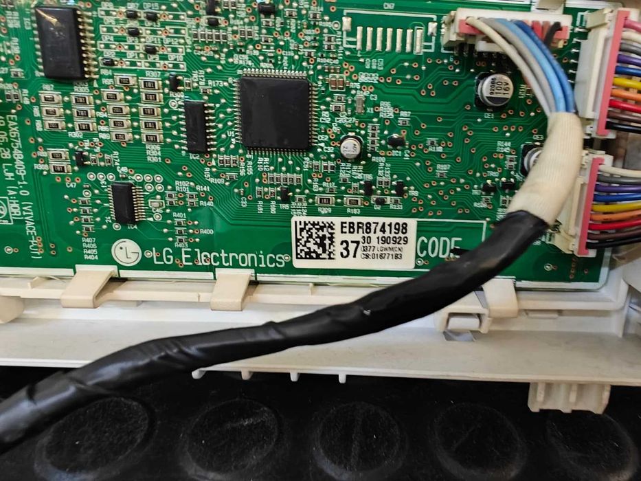 Placa electronica , modul display masina de spalat cu uscator LG F4DN408S0 , cod placa EBR87419837 , verificata , functionare in parametri/R23
