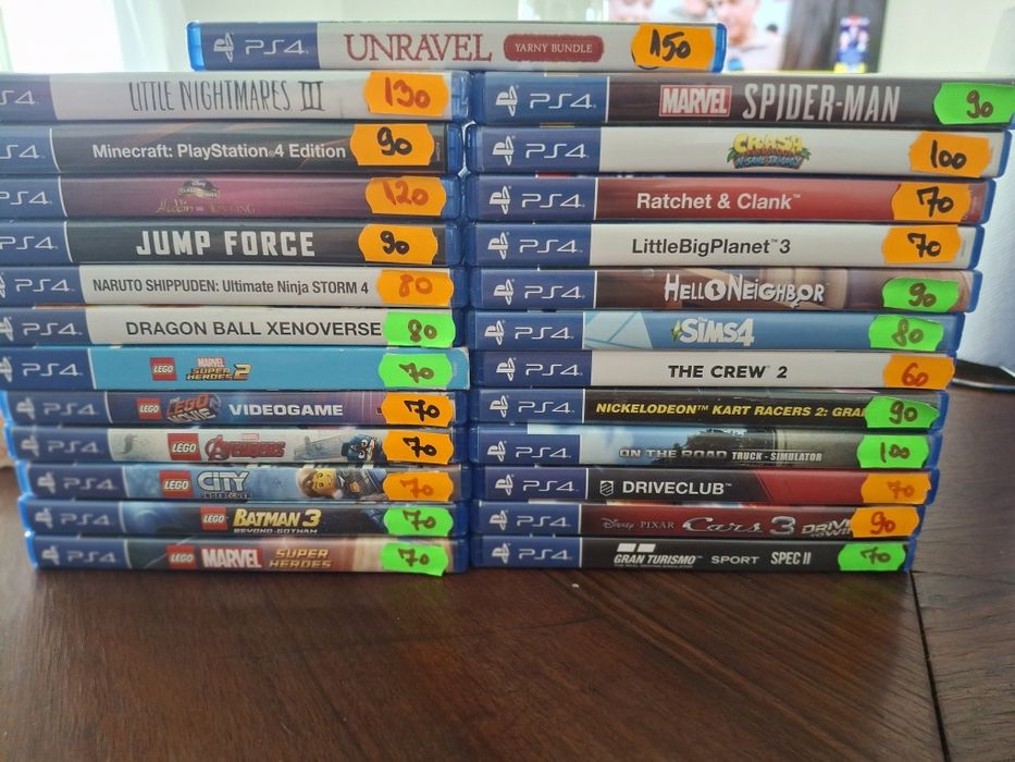 Lego/masinii/spiderman - ps4