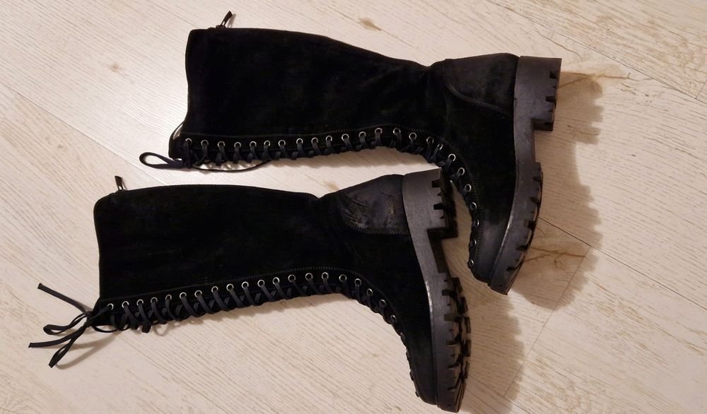 Cizme Musette din piele intoarsa