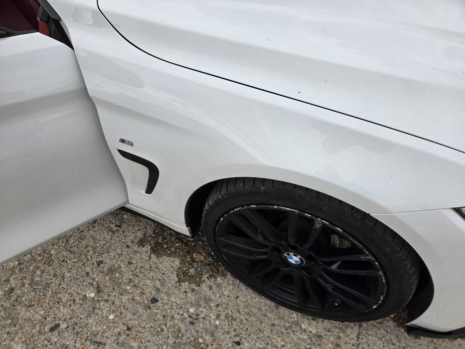 Aripa fata stanga dreapta BMW seria 4 F32 F33 F36 culoare alpinweiss 300 alpin weiss 300