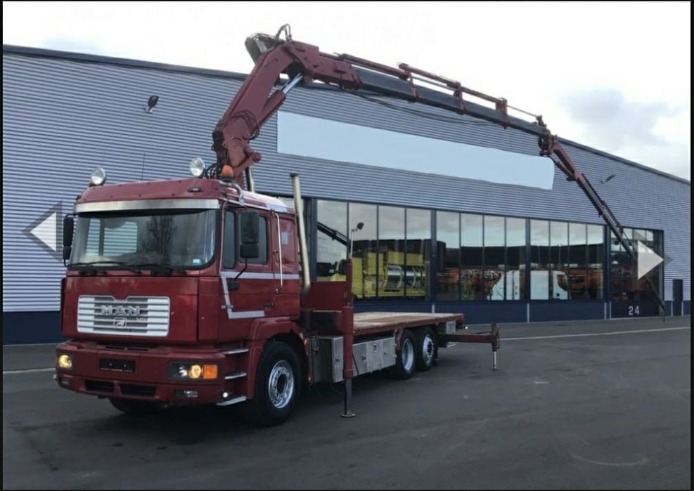 Камион с кран 21 м. Пазарджик. Транспортни услуги.Автокран