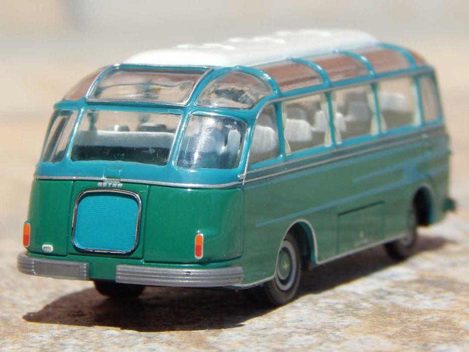 Macheta autobuz Setra S6 1955 sc 1:87 HO Brekina nou cu ambalaj