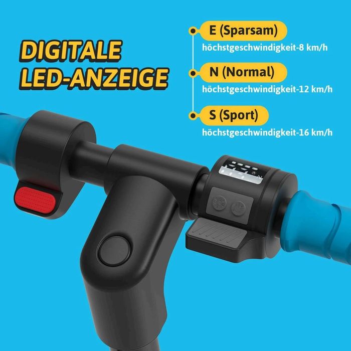 Trotineta electrica copii Ishinwheel S6 pro cu lumini