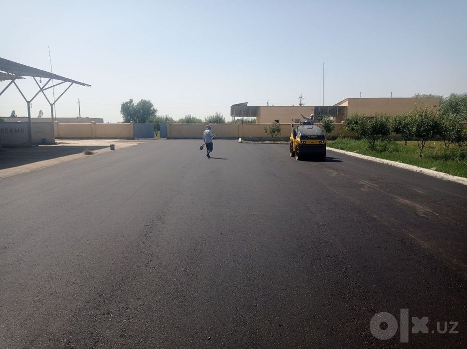 Асфальт ишлари киламиз кучаларга Самарканд вилояти Пасдаргом  туманида