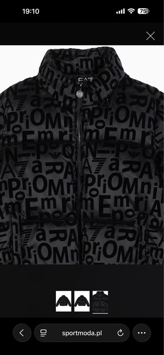 Зимно яке EA7 Emporio Armani чисто ново оригинал размер S