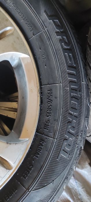 Диски с резиной на 15 Ауди, Мерседес