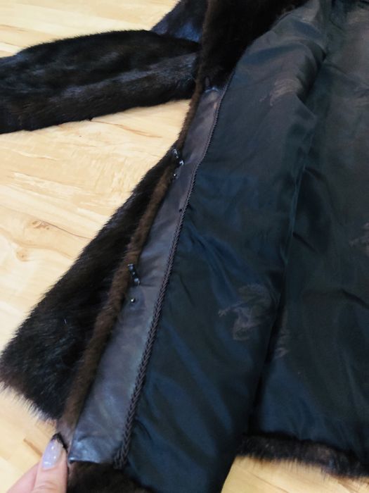 Палто естествен косъм