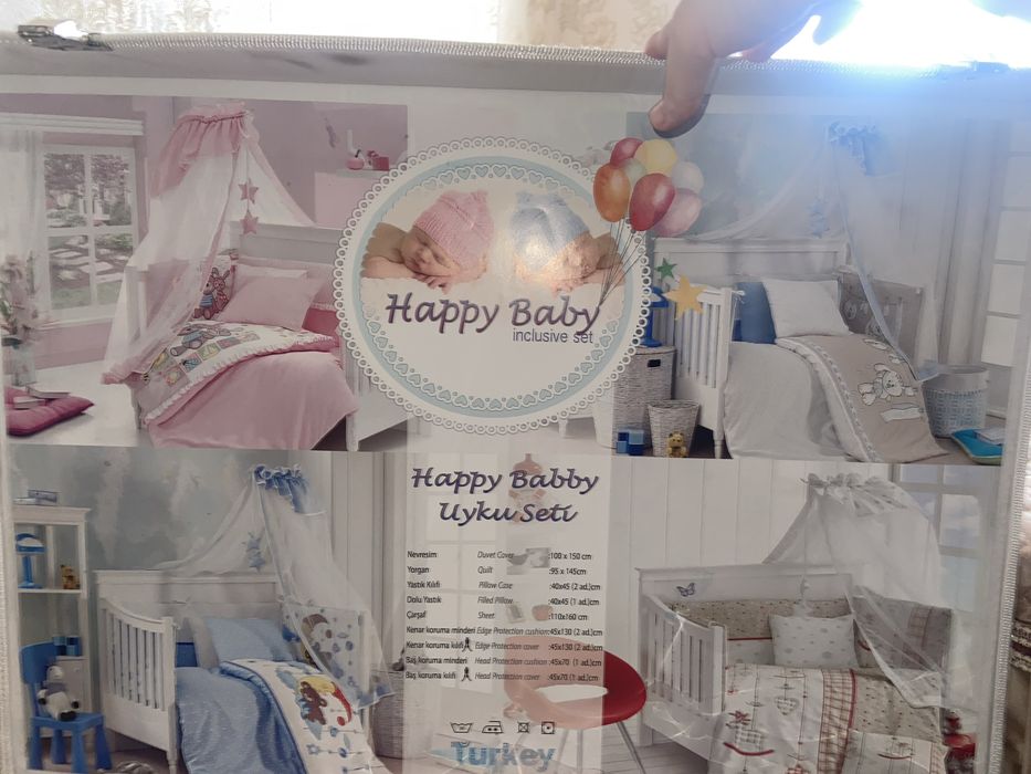 Бортики на детскую кровать