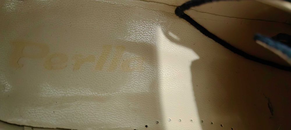 Pantofi casual piele perla noi 36