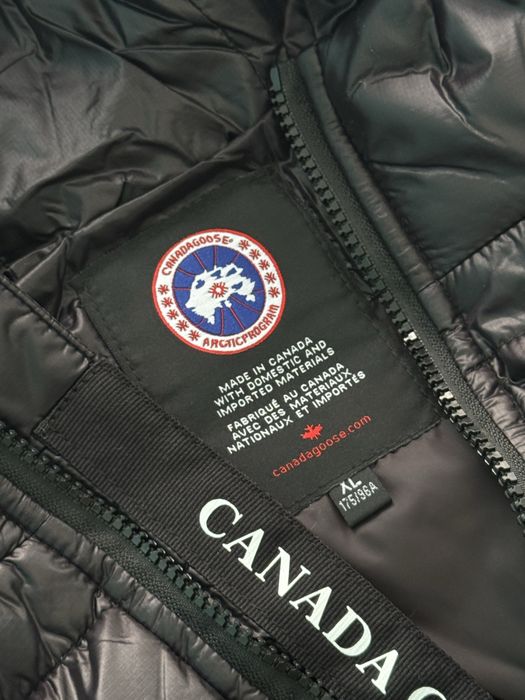 Canada Goose Черно Puffer Яке Размер XL