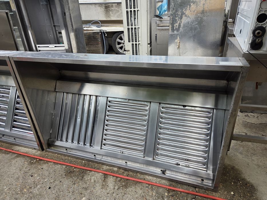 Hota inox cu filtre, alte aparate gatit bucatarie