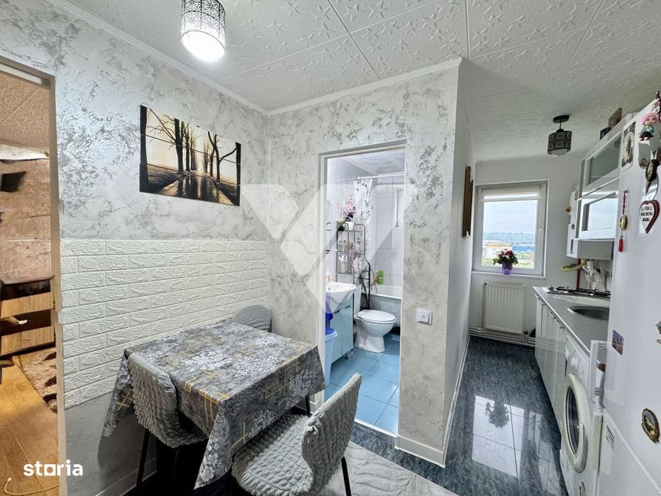 Apartament 2 camere mobilat , 45 mp utili - zona Stefan cel Mare Sibiu — fotografia 3