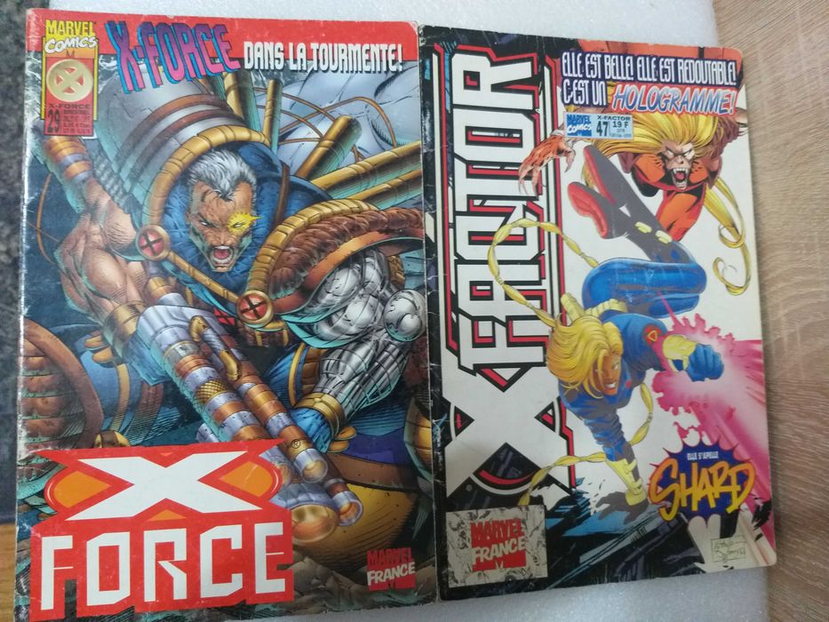 Benzi desenate Marvel/DC Italia si Franta anii '80, '90