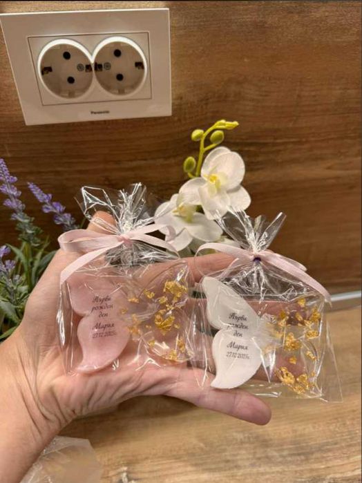 Подаръци за гости магнит от епоксидна смола или плексиглас със снимка