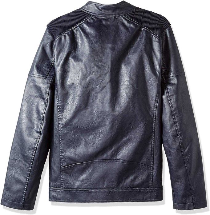 Оригинальная куртка темно-синего и чёрного цвета. Новая, из США