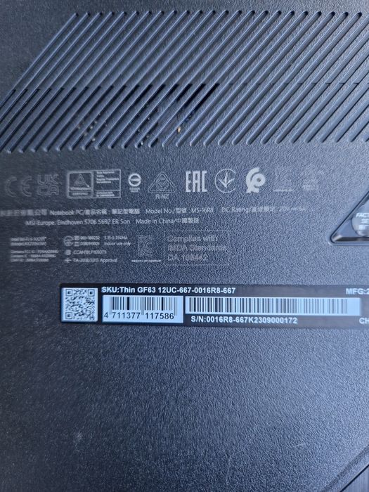 Laptop MSI Gaming