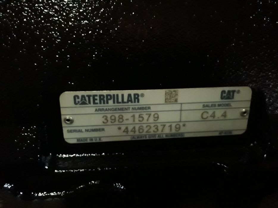 Motor caterpillar