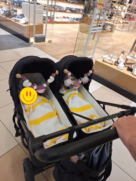 Количка за близнаци Baby monsters Easy twin