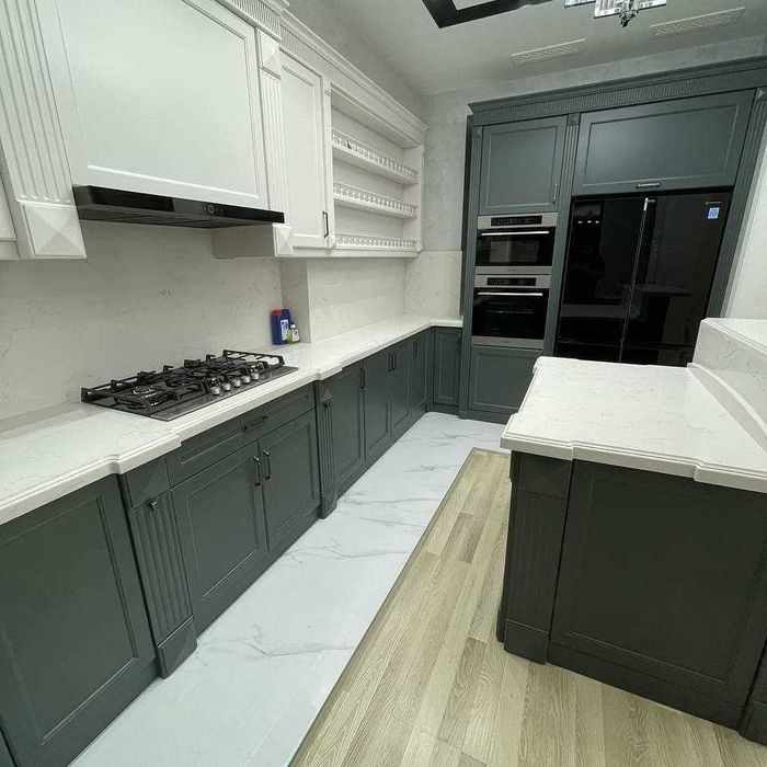 Столешницы из искусственного камня кварц, акрил.