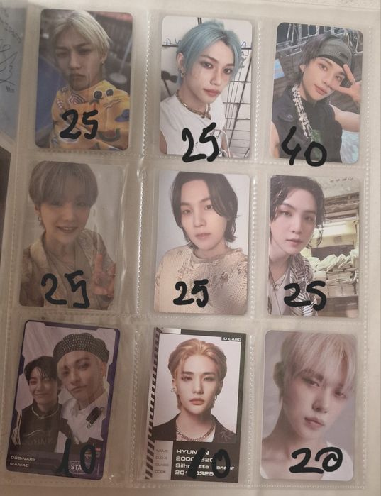 Photocard stray kids